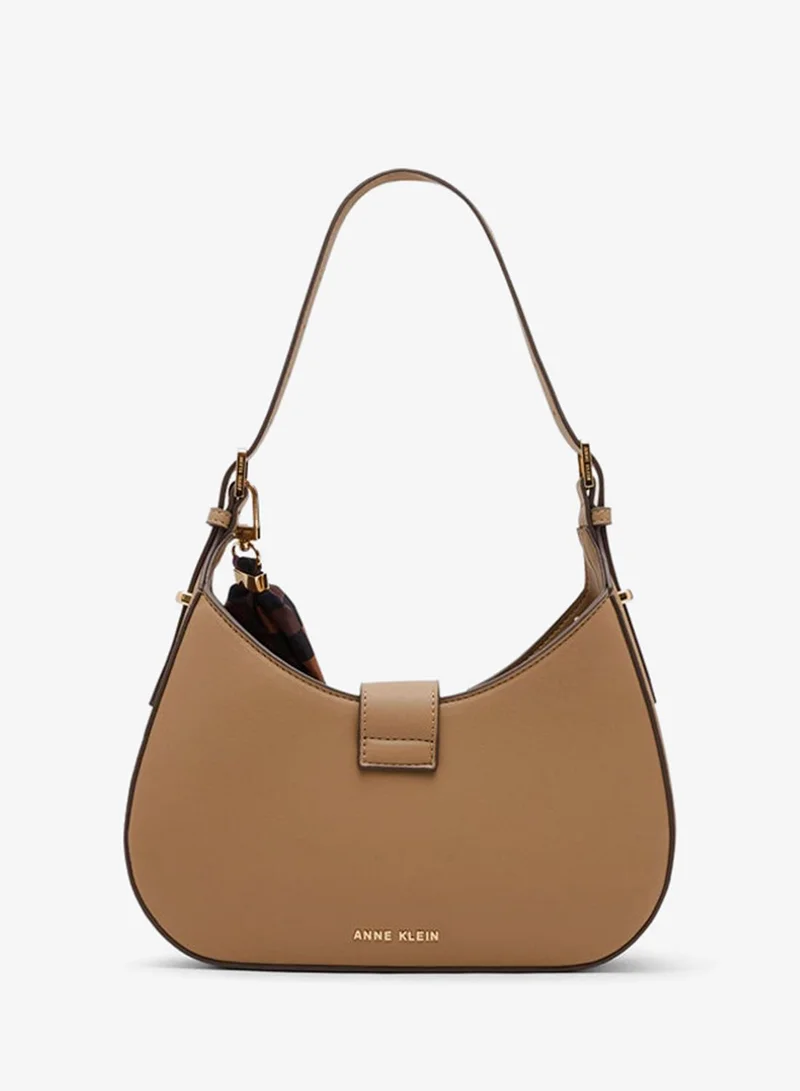 ANNE KLEIN  Anne Klein Scarf Detail Snap Shoulder Bag for Women | Best Price UAE
