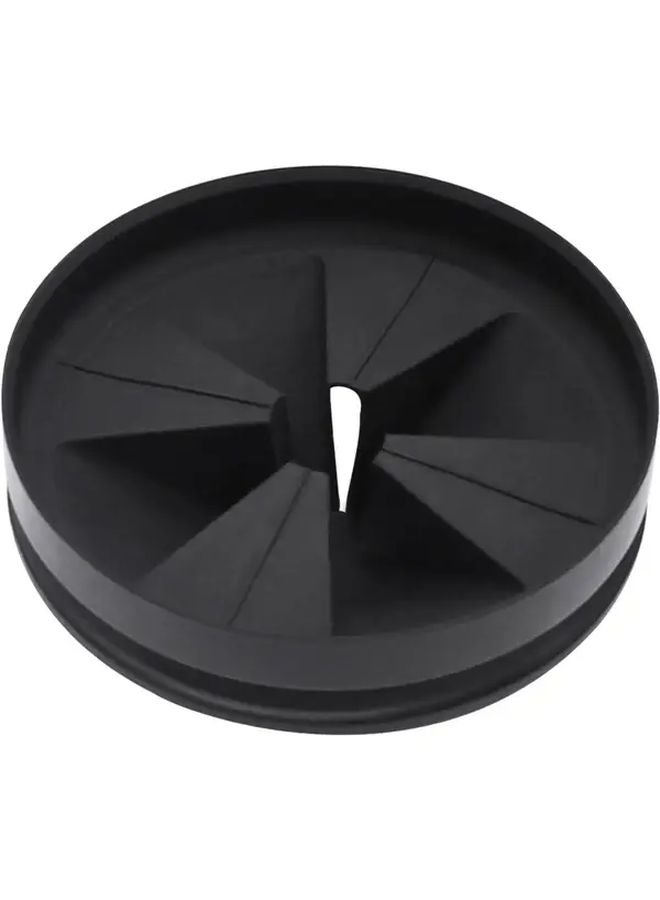 Deep Black Sink Baffle Splash Guard Replacement For InSinkErator Evolution Series Garbage Disposal - Image 1