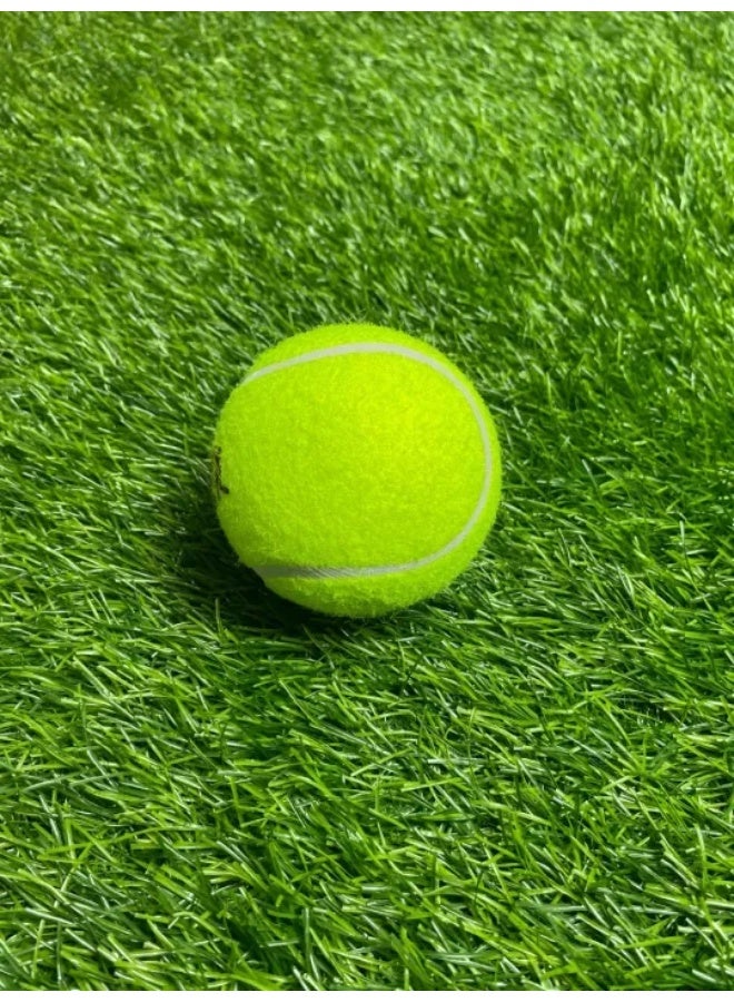 MM-Swinger Heavy Felt Tape Ball Cricket Ball - Neon Green - Image 3