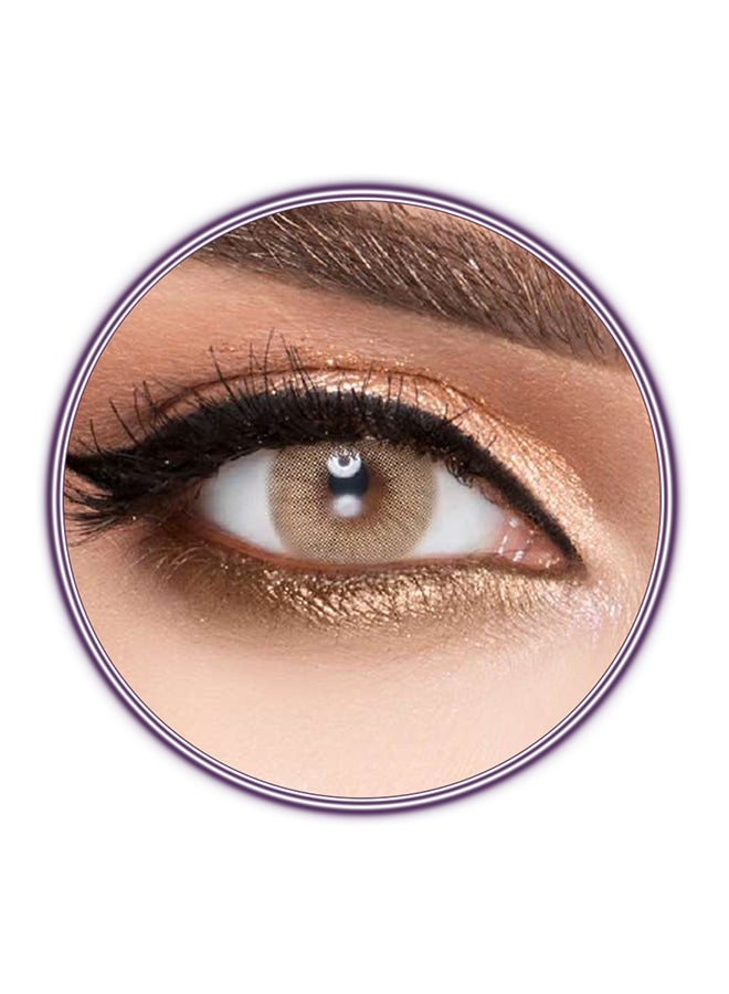 Luminous Unisex Disposable Contact Lenses LumiHazel-5.75 - Image 1
