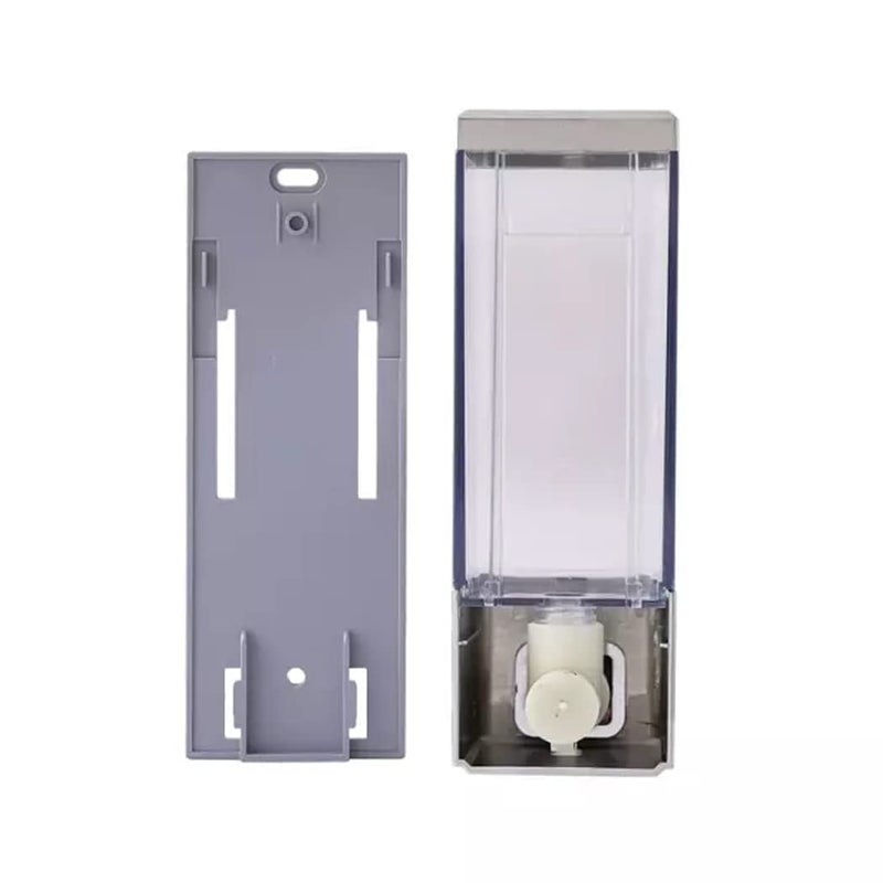 Twizzle Hand wash Dispenser Liquid Soap Shampoo Dispenser Pump Bottle Wall Mounted for Bathroom Kitchen Wash Basin Crome Pack of 2 - Image 2