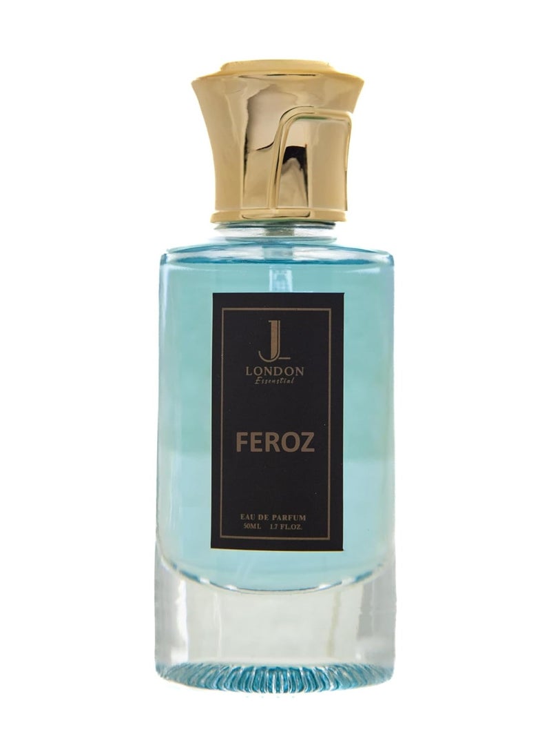 JAN LONDON - JAN LONDON ESSENTIAL - FEROZ EDP Perfume For Men And Women Long Lasting Unisex Fragrance Inspired Perfumes for Ladies & Gents 50ml - Image 1