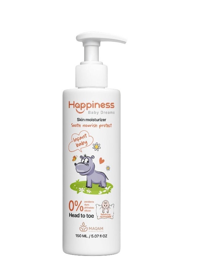 Maqam - Happiness Daily Skin Moisturizer Sooth nourish protect Infant baby 150 ml - Image 1