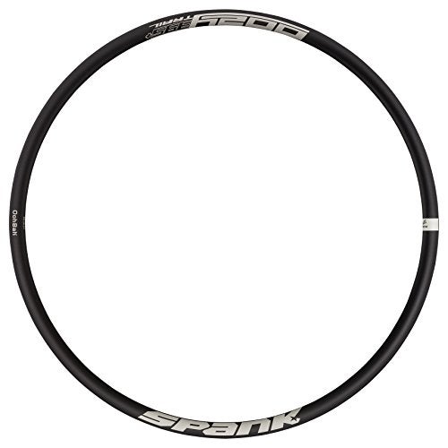 Spank OOZY Trail 395+ Bike Rims (29 Inch, Black), Corrugated Rim, Tubeless-Ready, For ASTM-5, All Mountain, Trail, E-bike, Dynamal Alloy, Shotpeen Anodized - Image 2