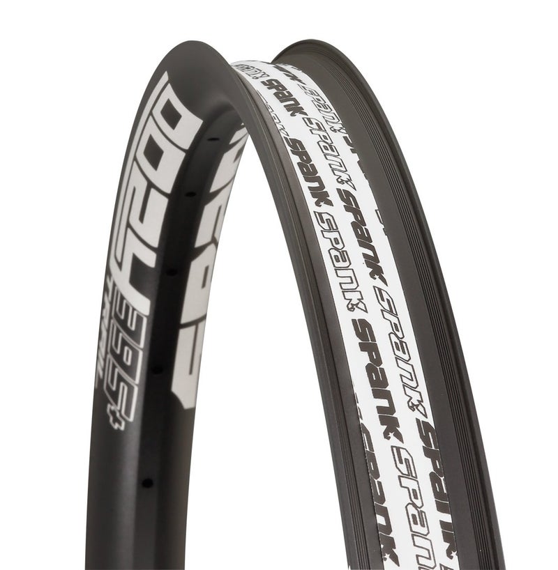 Spank OOZY Trail 395+ Bike Rims (29 Inch, Black), Corrugated Rim, Tubeless-Ready, For ASTM-5, All Mountain, Trail, E-bike, Dynamal Alloy, Shotpeen Anodized - Image 5