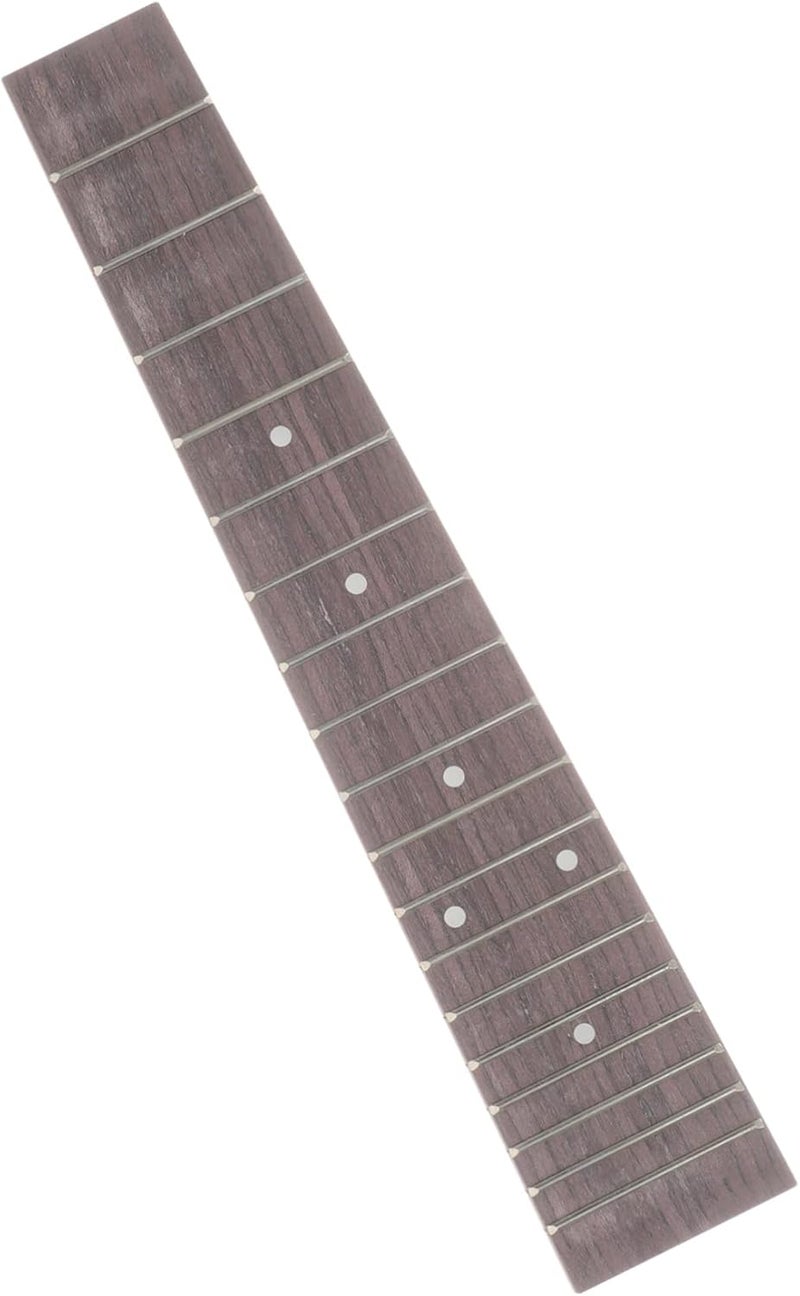 FAVOMOTO Diy Ukulele Fretboard Wood Folk Guitar Fretboard Replacement for Ukulele - Image 1