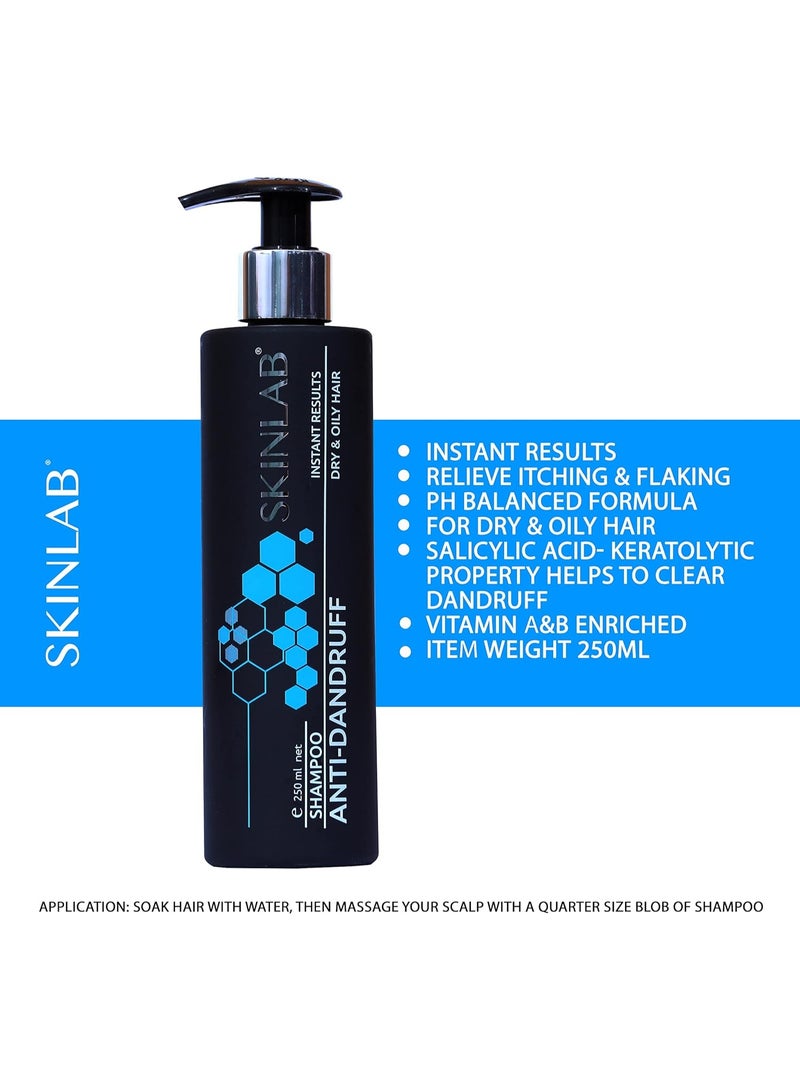 سكين لاب عرض SKINLAB COMBO شامبو مضاد للقشرة 250 مل + بلسم مضاد للقشرة 250 مل - Image 2
