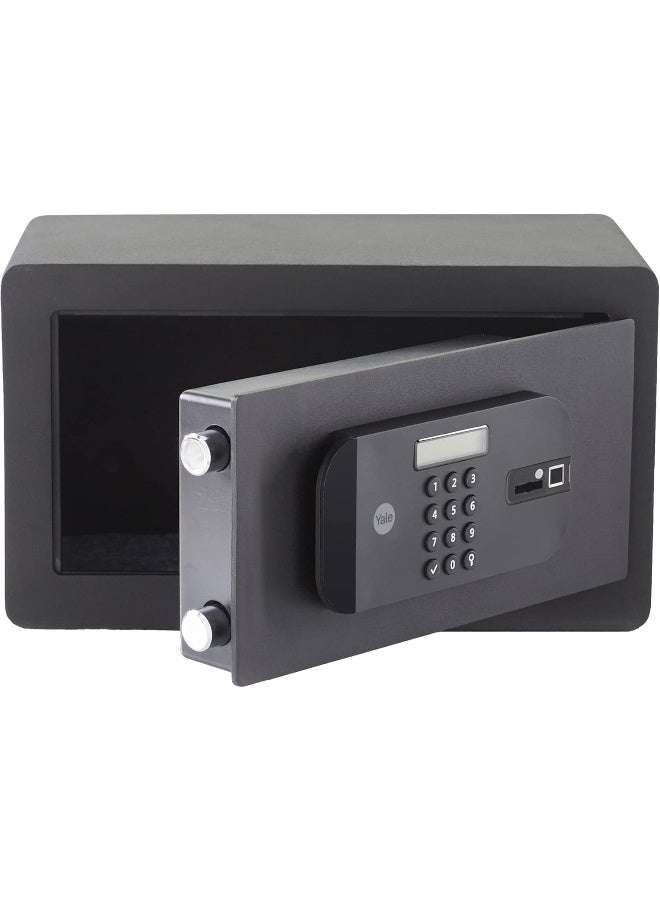 Yale YSFB/200/EB1 High Security Compact Safe Locker with Fingerprint Reader, Black - Image 2