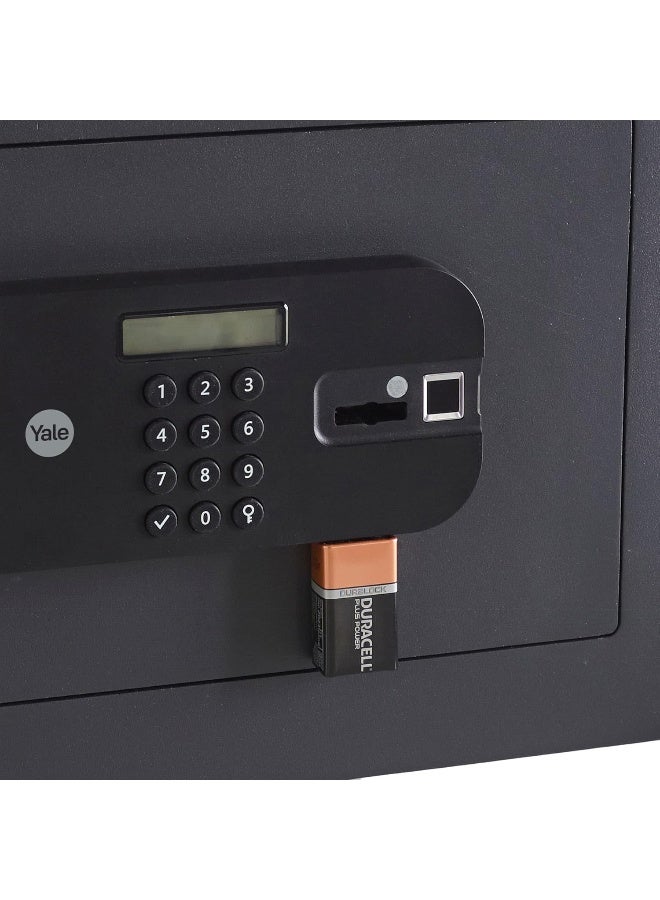 Yale YSFB/200/EB1 High Security Compact Safe Locker with Fingerprint Reader, Black - Image 5