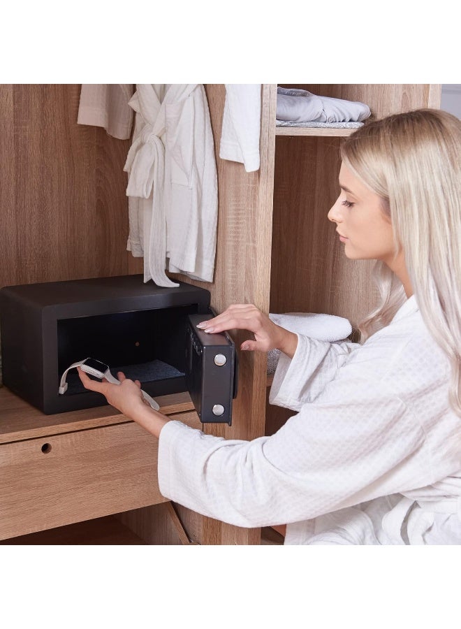 Yale YSFB/200/EB1 High Security Compact Safe Locker with Fingerprint Reader, Black - Image 4