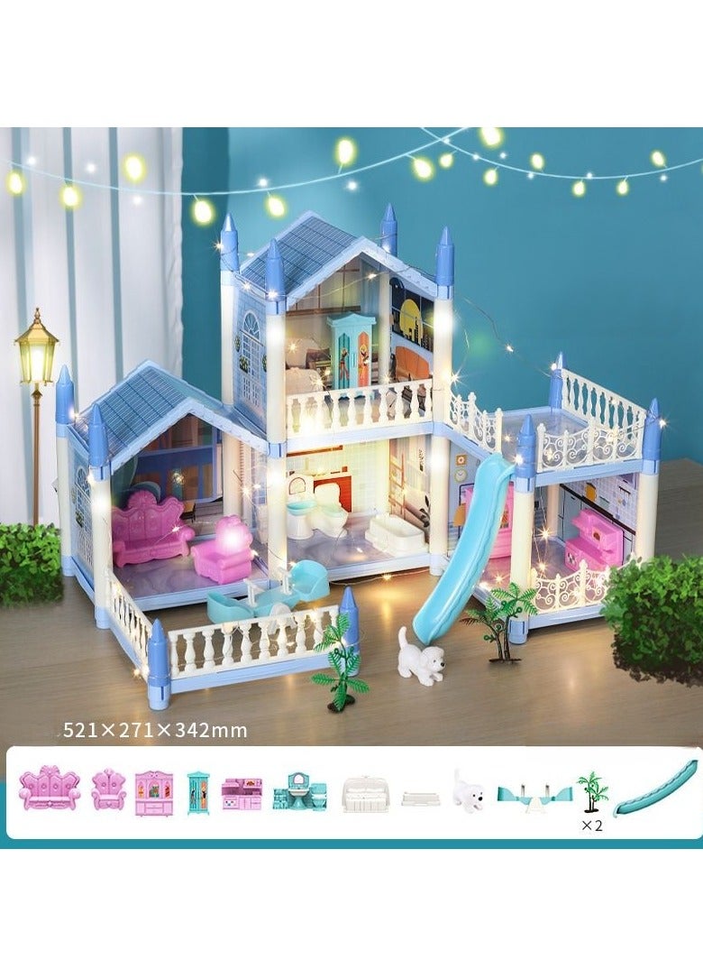 ألعاب بناء بيت الدمية للفتيات الصغيرات أفكار هدايا DIY
