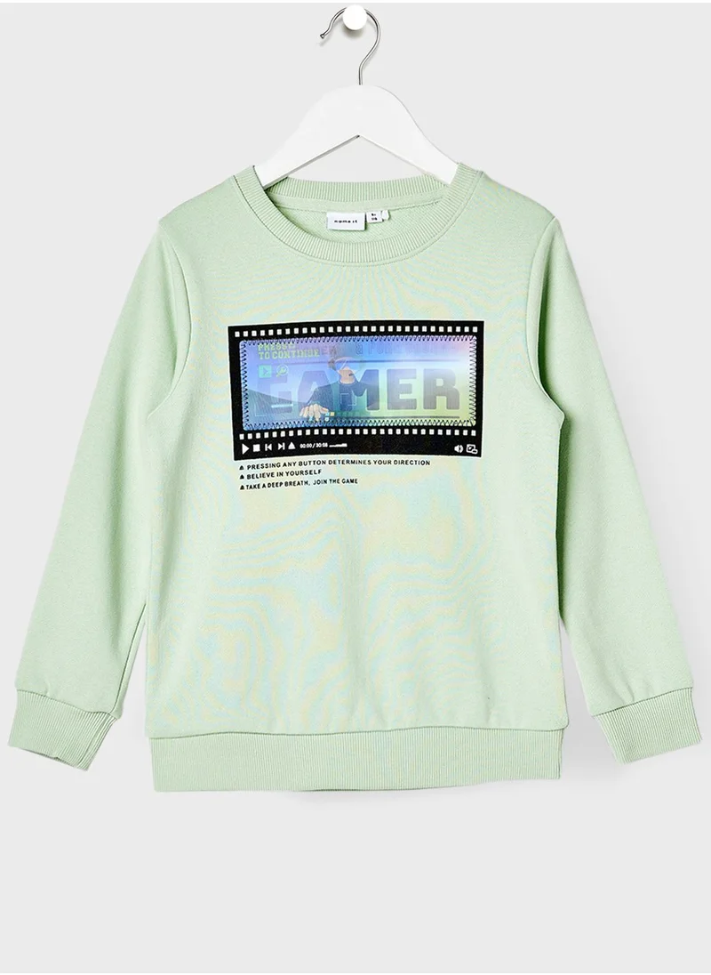 NAME IT Kids Gamer Sweatshirt