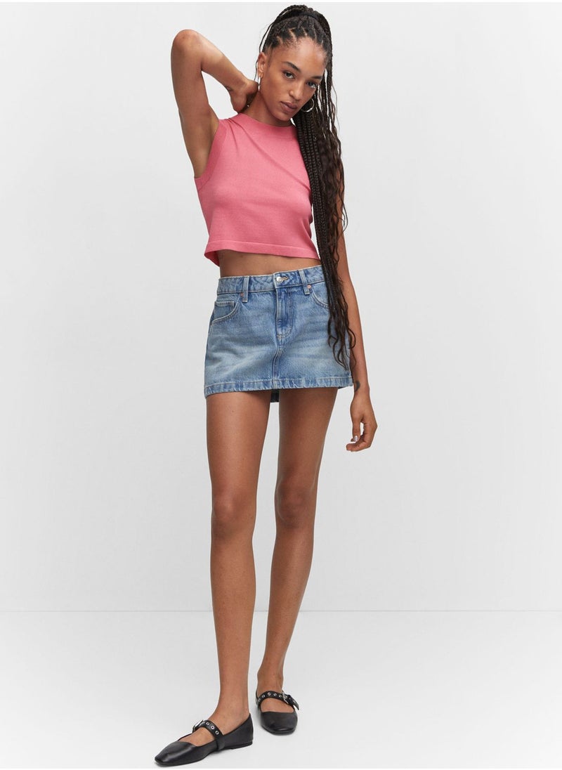 MANGO - Crew Neck T-Shirts - Image 1