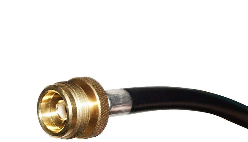 DozyAnt 4 Feet Propane Adapter Hose 1 lb to 20 lb Converter Replacement for QCC1/Type1 Tank Connects 1 LB Bulk Portable Appliance to 20 lb Propane Tank - Certified - Image 5