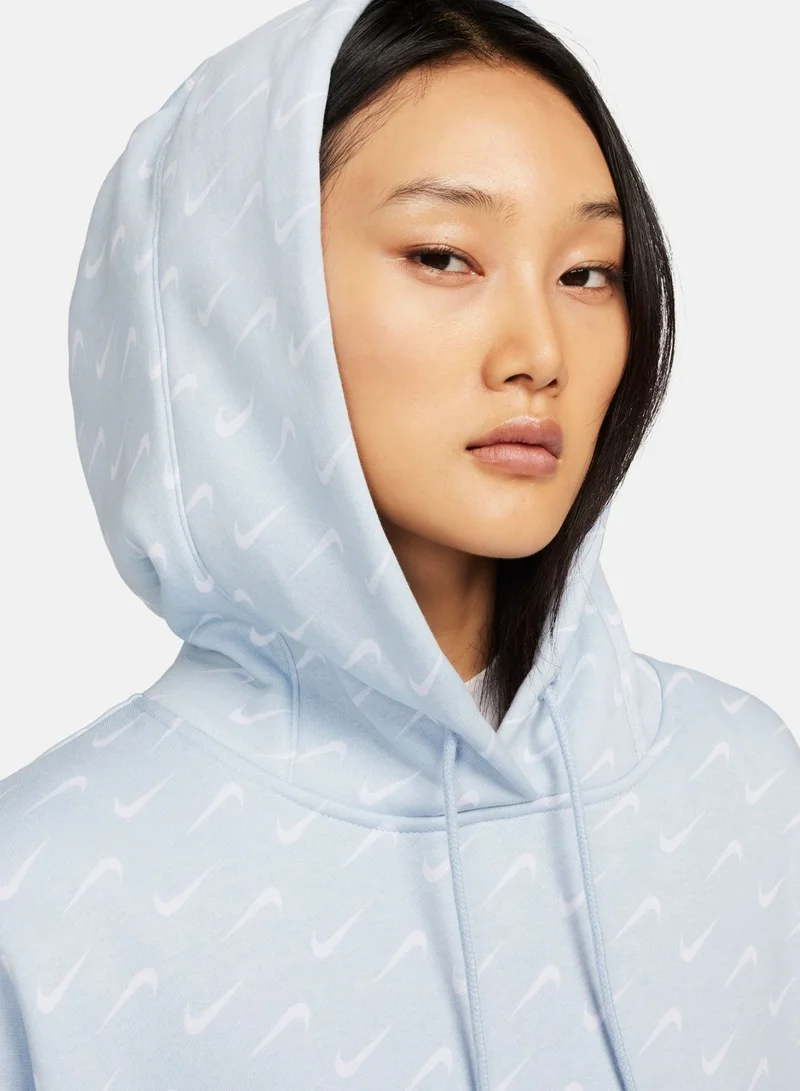 Nike Nsw Phoenix Fleece All Over Printed Hoodie