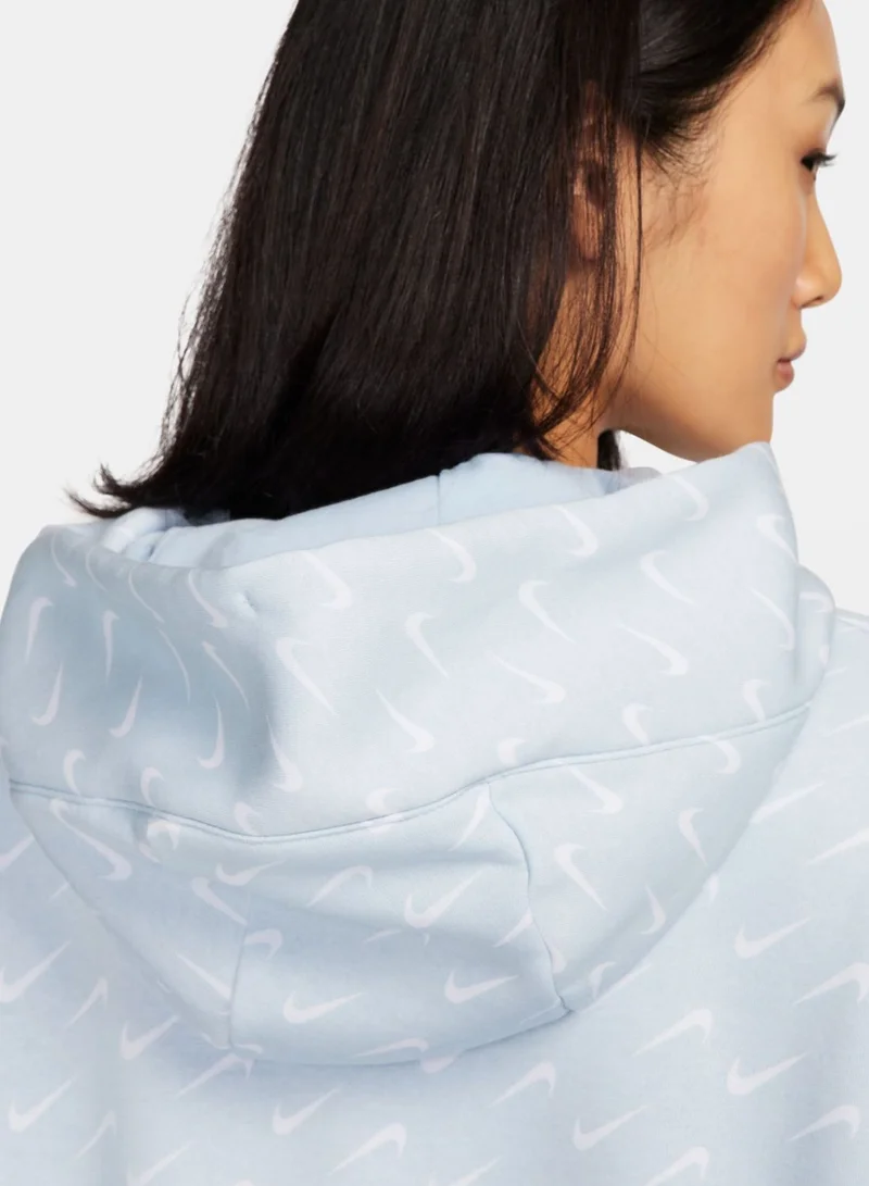 Nike Nsw Phoenix Fleece All Over Printed Hoodie