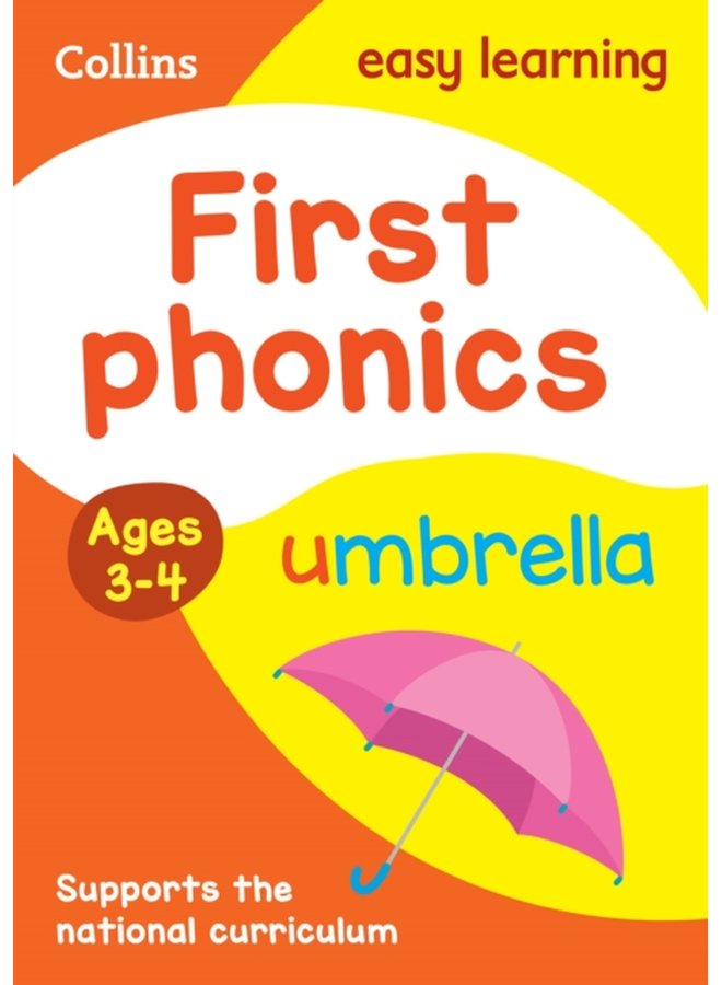 First Phonics Ages 3 4 Ideal for Home Learning - Paperback