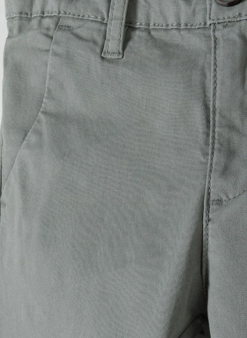MINOTI Boys' Chino Trousers with Adjustable Waistband