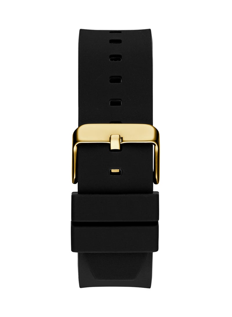 GUESS Mens Black Gold Tone Multi-function Watch - GW0569G2 - Image 5