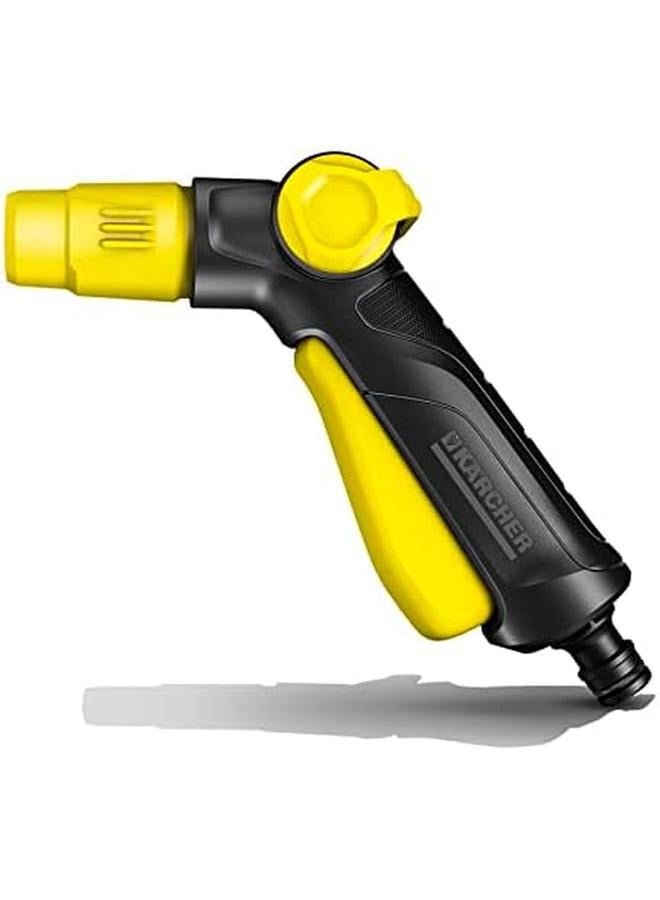 KARCHER Hose Spray Gun Water Garden Lockable Nozzle Yellow Black Plastic Aluminum Brass - Image 3