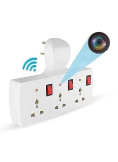 FREDI HD PLUS WiFi Socket Camera Wireless 1080P HD Inbuilt 32GB SD Card Security Indoor Camera APP Remote Control iWFCam APP