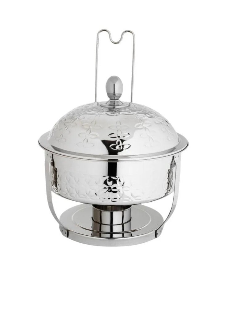 Maxima - Maxima Indian Engraved Stainless Steel Food Warmer - Image 1