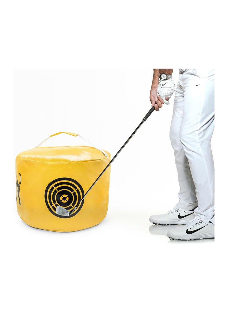 SYOSI Golf Impact Bag, Swing Trainer, Portable Power Hitting Practice Tool for Beginners, Waterproof and Durable Golf Swing Aid Accessory  - Image 3