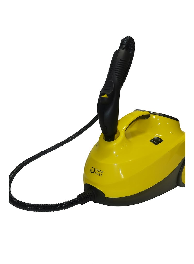 Noon East Multi-Purpose Steam Cleaner for Home – Deep Cleaning and Sanitizing for Floors, Tiles, Upholstery, and Kitchen Surfaces Yellow 407 x 248 x 255 mm Model CB-107C 2000W - Image 3