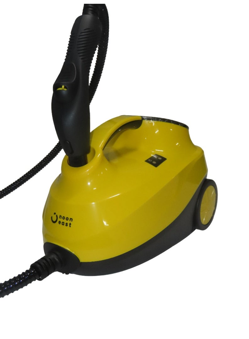 Noon East Multi-Purpose Steam Cleaner for Home – Deep Cleaning and Sanitizing for Floors, Tiles, Upholstery, and Kitchen Surfaces Yellow 407 x 248 x 255 mm Model CB-107C 2000W - Image 1