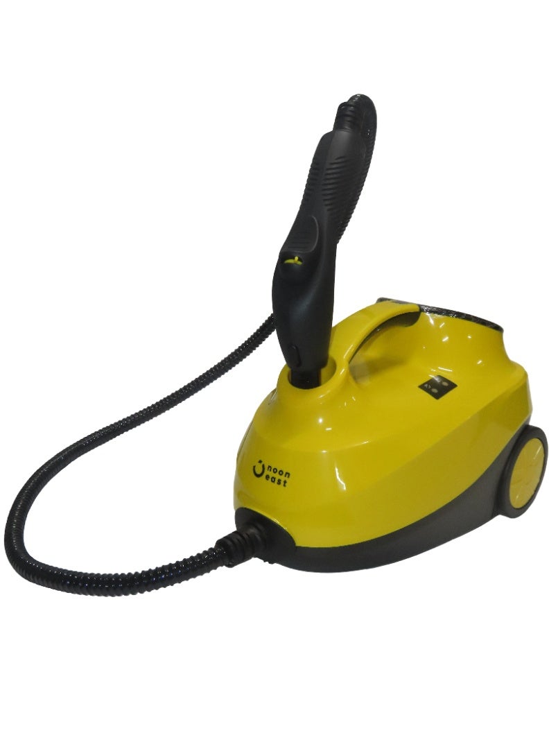 Noon East Multi-Purpose Steam Cleaner for Home – Deep Cleaning and Sanitizing for Floors, Tiles, Upholstery, and Kitchen Surfaces Yellow 407 x 248 x 255 mm Model CB-107C 2000W - Image 2
