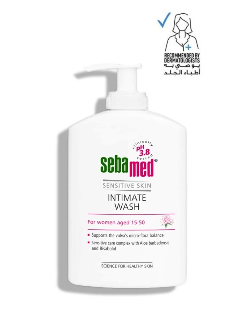 Sebamed Intimate Wash For Women Aged 15-50 Feminine Wash for Sensitive Areas 200ml - Image 1