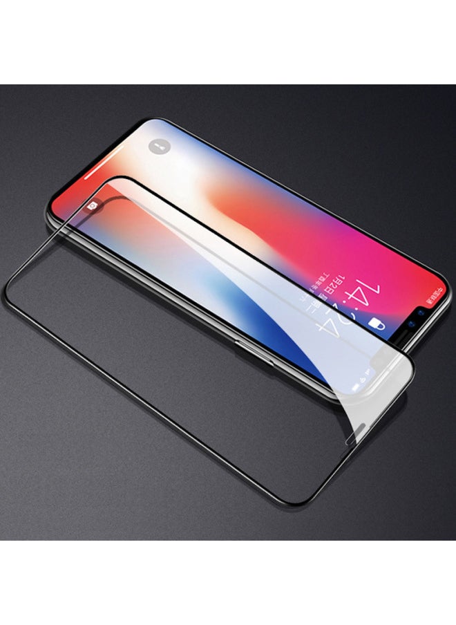 Generic - Iphone16e Full Screen Tempered Film For Apple 15Pro Screen Printing Film For SE3 Mobile Phone Film For Apple 13 Glass-Color:Silk Screen Three Strong-black (with Packaging)-Size:iPhone14 - Image 1