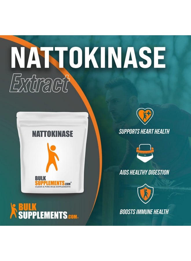 BULKSUPPLEMENTS.COM - Nattokinase 2000 Fu Powder From Natto Extract Circulation Supplements 110Mg Of Natto Powder Per Serving Nattokinase Supplement (100 Grams 3.5 Oz) - Image 1