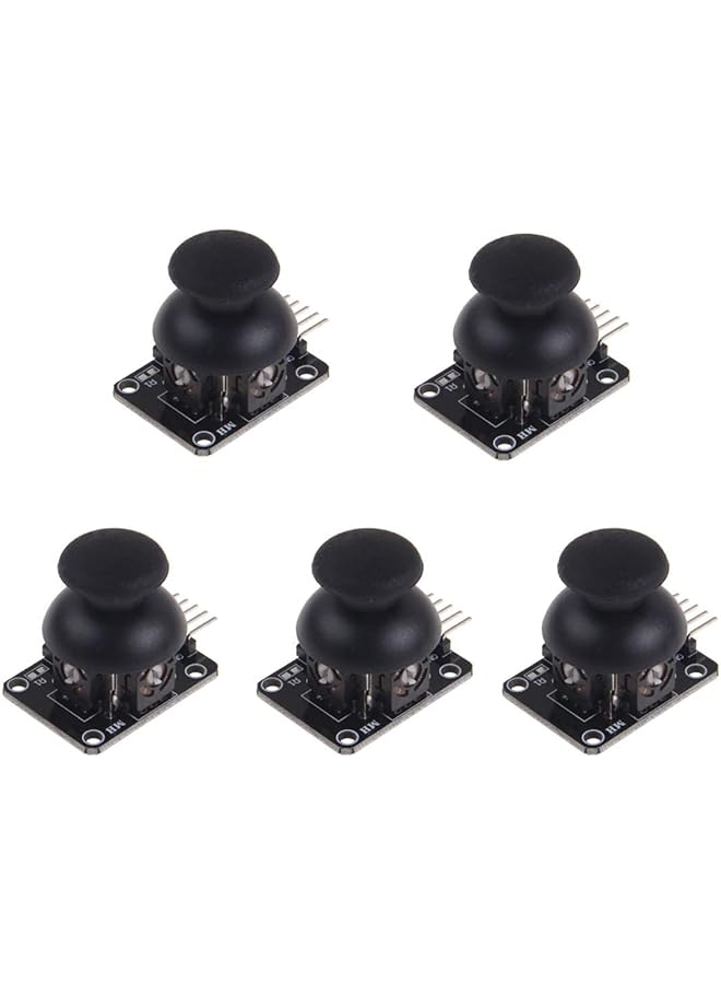 PROMASS promass 5PCS PS2 Joystick Game Controller XY Dual-axis Joystick Breakout Module for Arduino  - Image 1