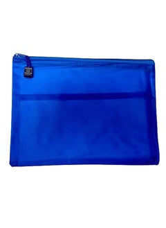 Libra A5 Zipper File Bags, Zippered Waterproof PVC Pouch Plastic Zip Document Filing Folder MULTICOLORS (PACK OF 6)  - Image 5