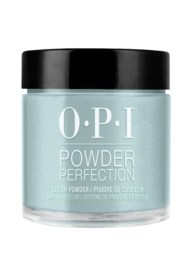 OPI Powder Perfection Baby Tee-l | Opaque Cool Dark Teal Crème Nail Dipping Powder | Acrylic Alternative | 1.5 oz - Image 1