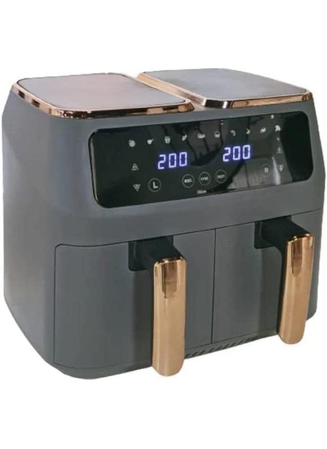 Generic - Electric Hot Air Fryers LCD Touch Screen, Nonstick Basket, Timer & Temperature Control Oilless Cooker With Rapid Hot Air Circulation For Frying, Grilling 8 l - Image 1