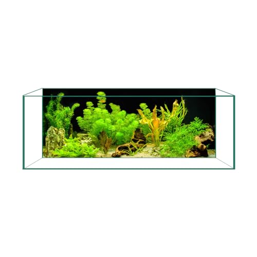 CICK SEED Aquarium Background & Fish Tank Background – Ultra HD Static Cling, Tape-Free, Vibrant Underwater Scene for Stunning Aquarium Decorations 11.8 X 23.6 Inches - Image 1