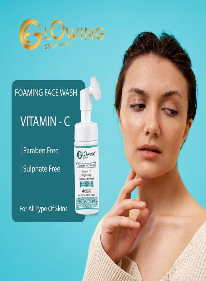 glowing essence Foaming Face Wash with Vitamin C - Image 3