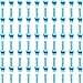 ywmigl 50 Pcs Blue Party Blowers for Kids Funny Blower Noise Makers Blowouts Horns Whistles Perfect for Birthday Parties New Years Sporting Events Party Supplies Blue - Image 2