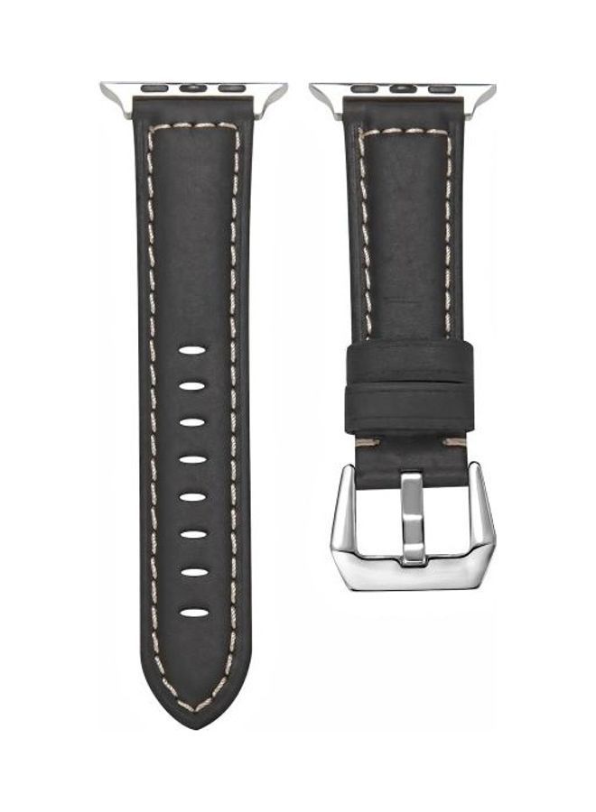 NIBEMINENT Replacement Watchband For Apple Watch Black - Image 1