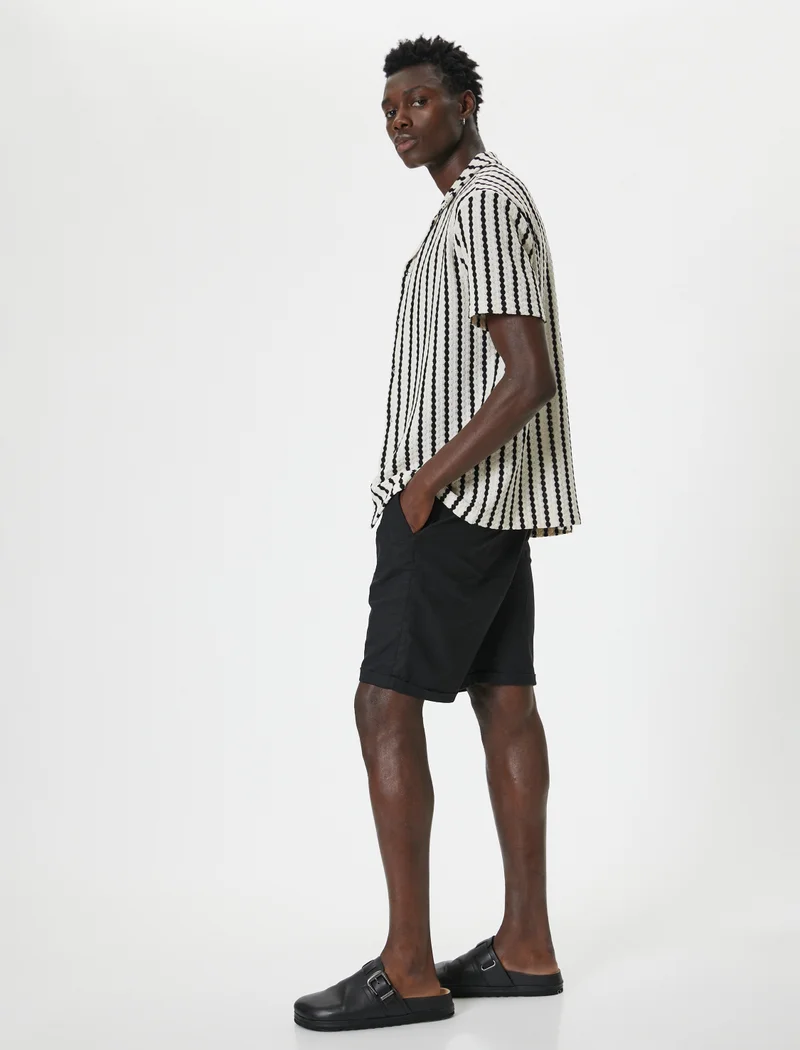 كوتون Bermuda Shorts