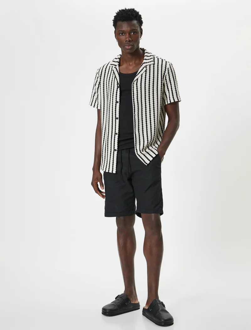 كوتون Bermuda Shorts