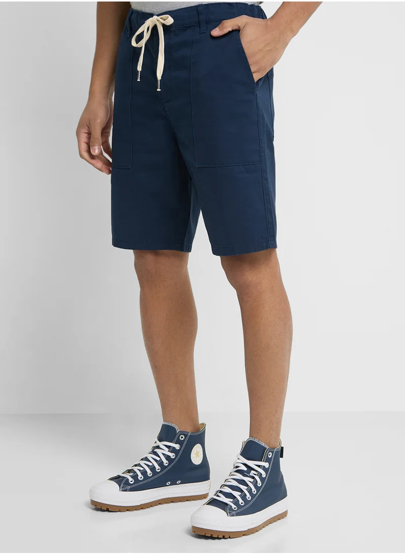 سفنتي فايف Drawstring Casual Shorts