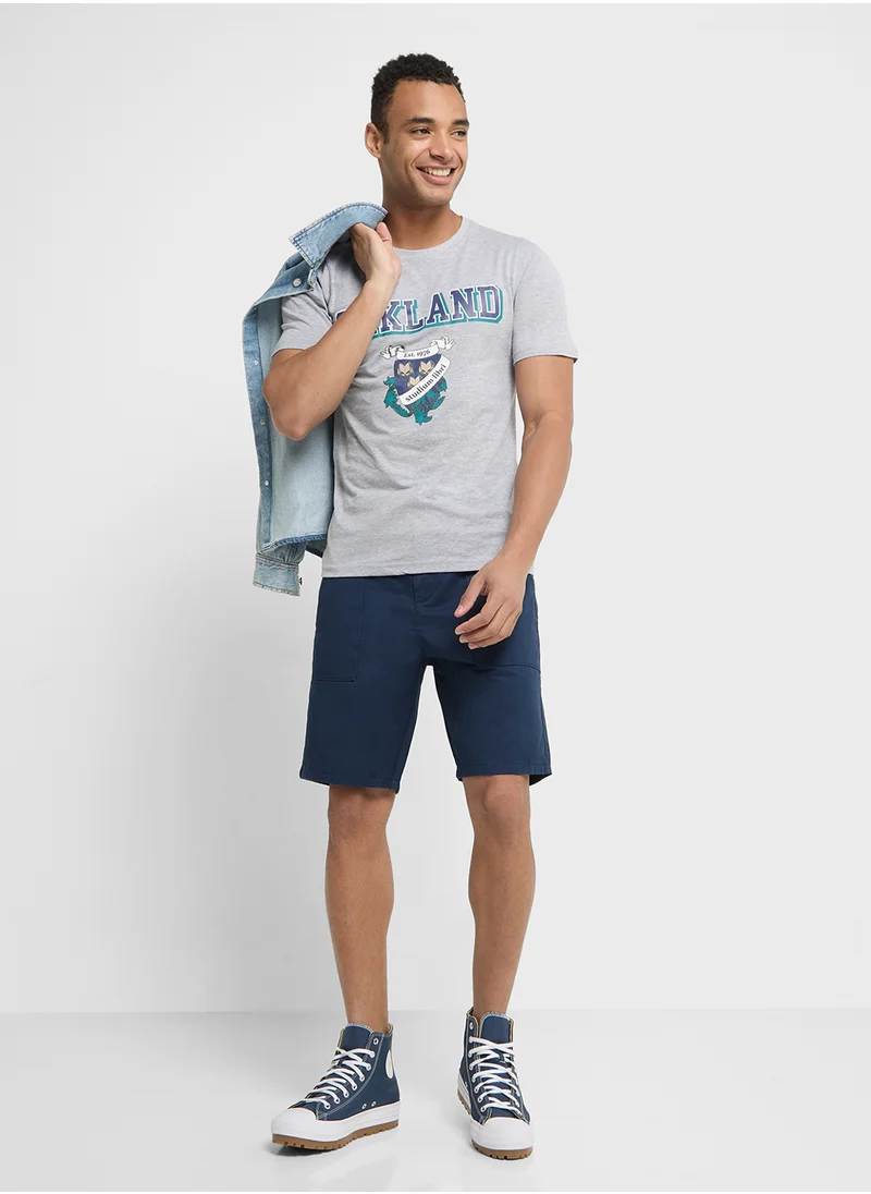 سفنتي فايف Drawstring Casual Shorts