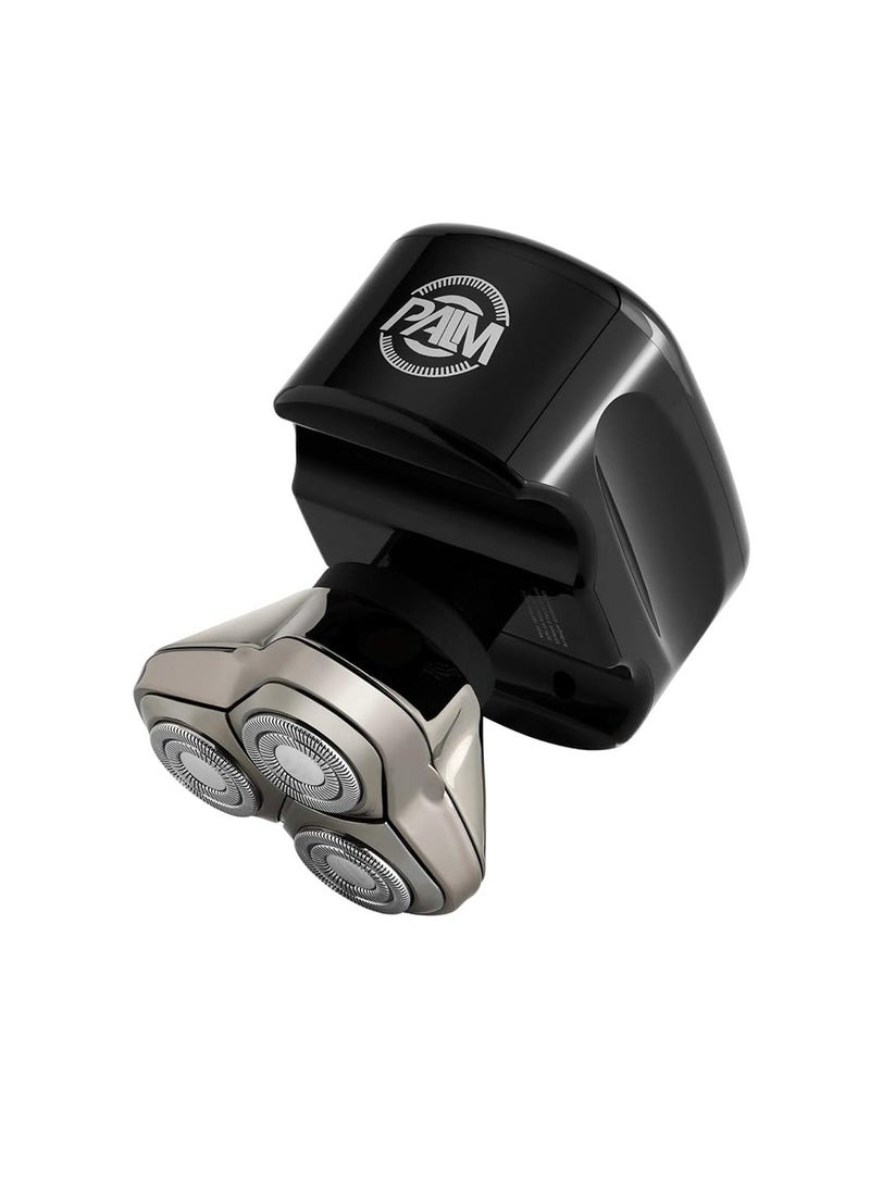 Skull Shaver ماكينة حلاقة كهربائية للرجال 3 رؤوس للوجه والرأس ناعمة مقاومة للماء لاسلكية قابلة لإعادة الشحن - Image 1