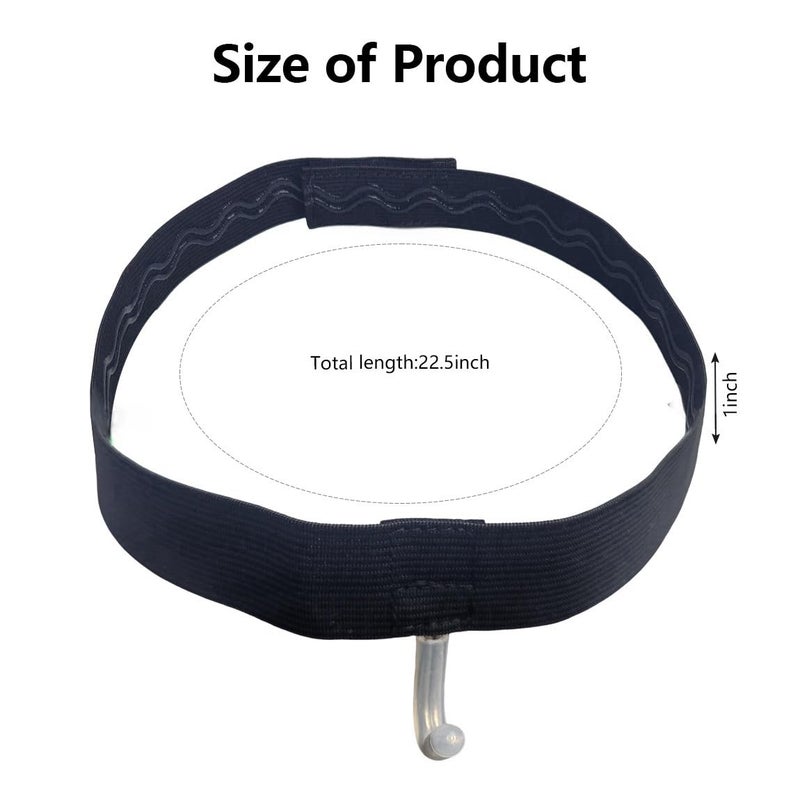 nsgglecher 2Pcs Rhinoplasty Glasses Holder with Hook and Protector to Attachable Glasses, Elastic Headband Eyeglass Holder for Nasal Surgery/Rhinoplasty/Septoplasty/Nose Recovery - Image 2