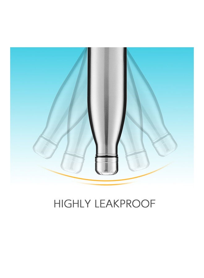 NIBEMINENT Stainless Steel Vacuum Insulated Double Walled Water Bottle Blue 28.3x7.5x7.5cm - Image 2