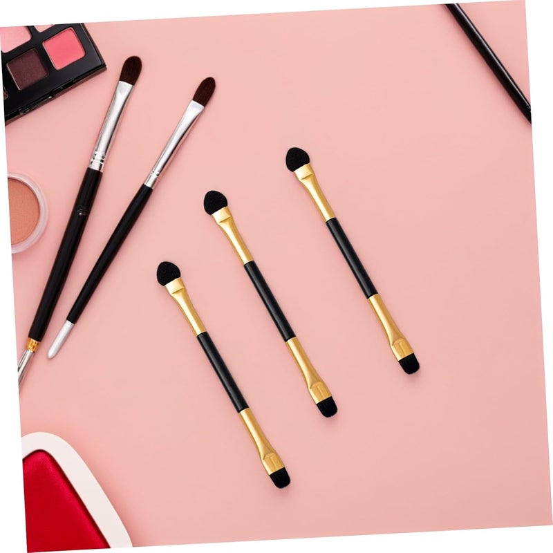 ABOOFAN 15pcs Double-ended Eyeshadow Applicator Set with Sponge Tips, Portable Eye Makeup Brushes for Blending and Smudging, Suitable for Women and Travel Use - Image 5