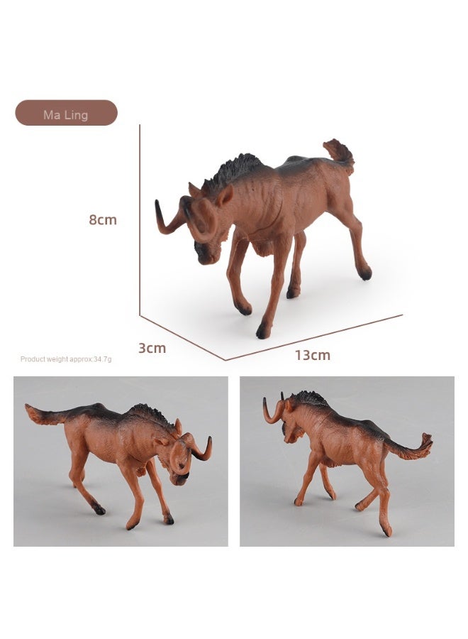 نيبمينينت ألعاب نماذج الحيوانات البرية الواقعية التعليمية الجديدة العابرة للحدود